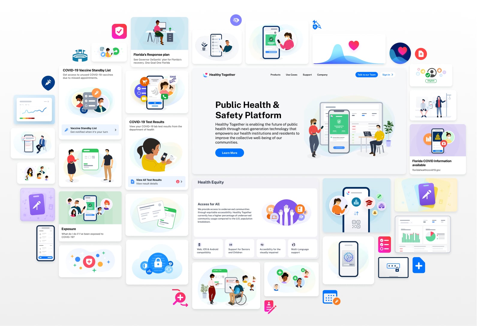 Shared interface components